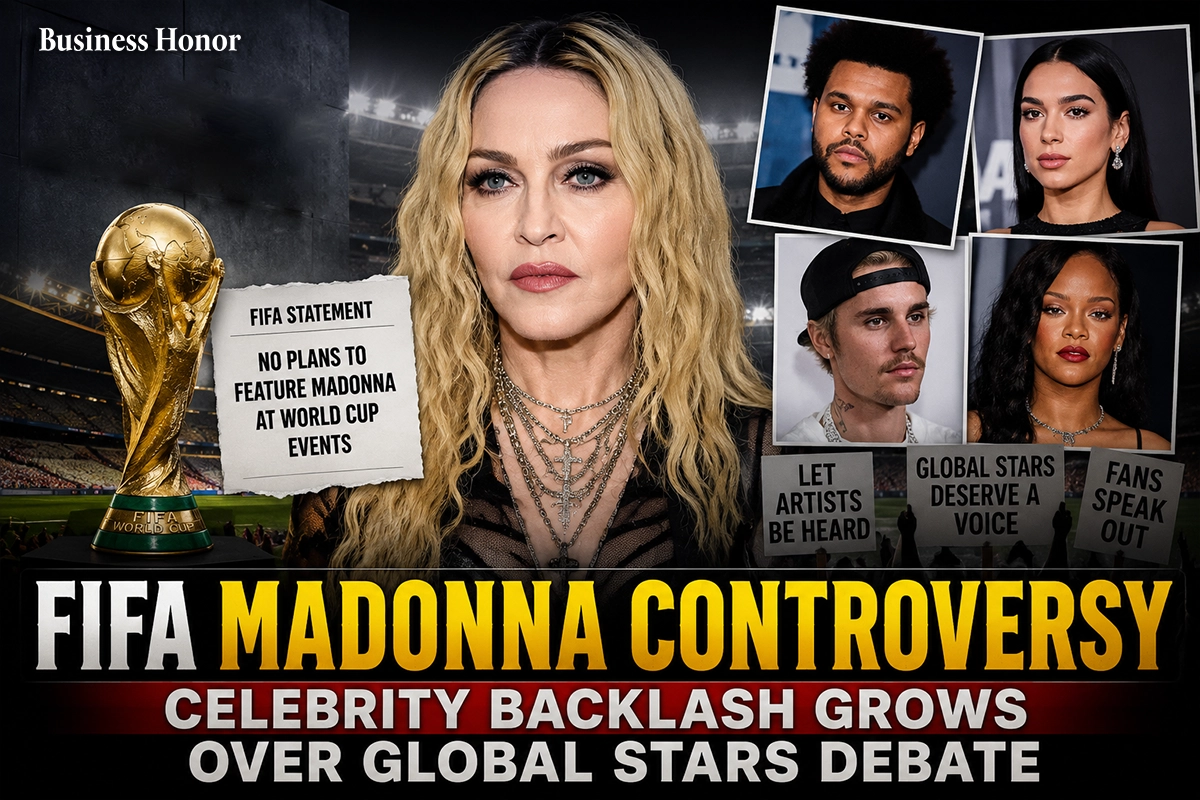 FIFA Madonna Controversy Celebrity Backlash Grows over Global Stars Debate